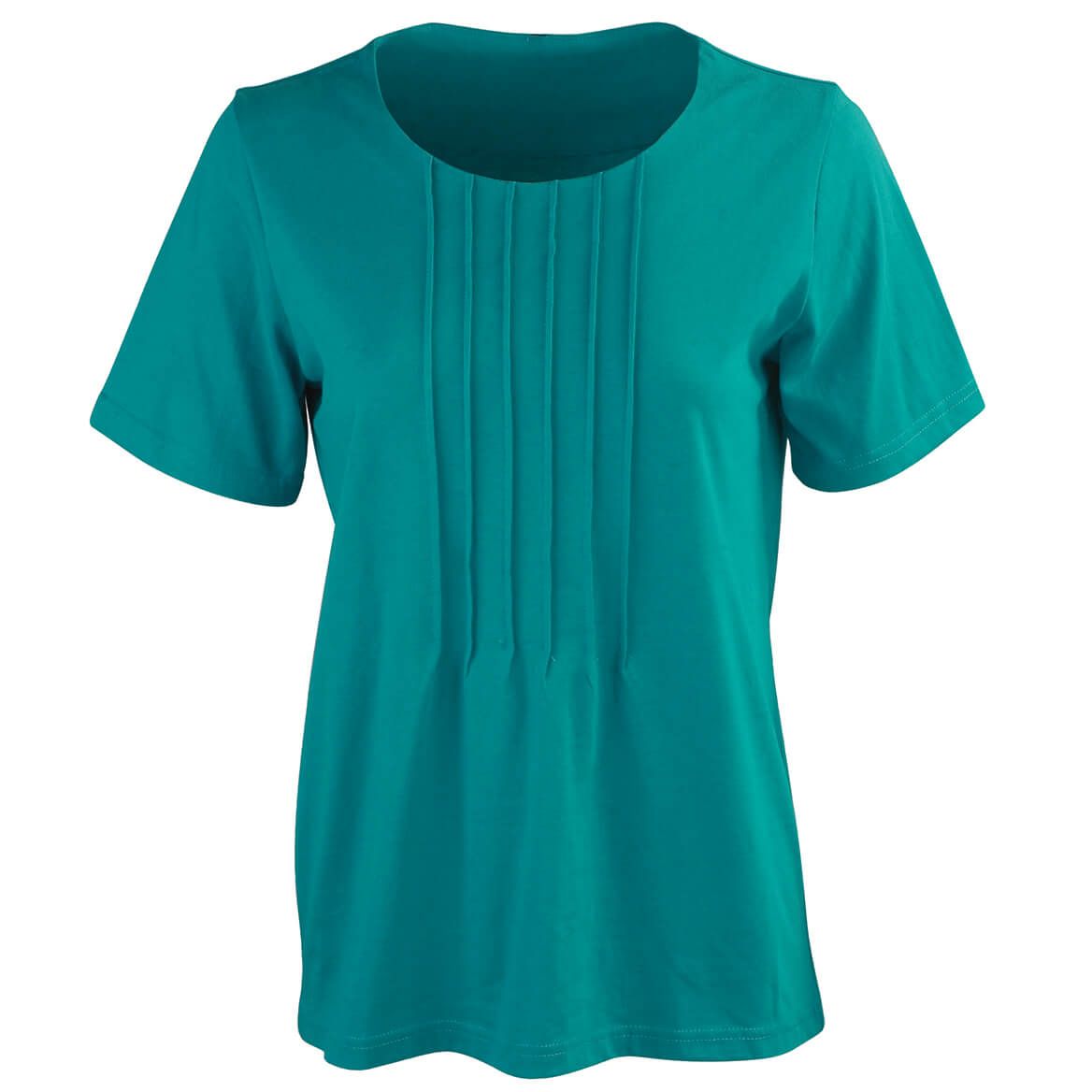 Women's Pleated Cotton Top + '-' + 375025