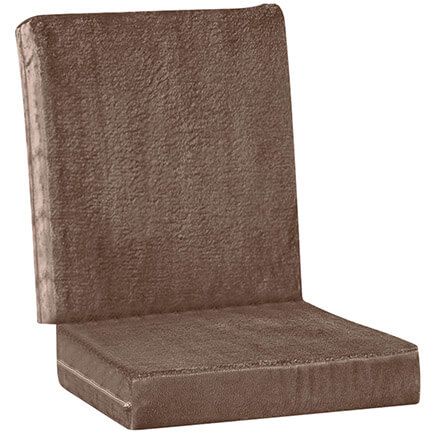 Sherpa Covered Gel Cushion for Back and Seat-375518