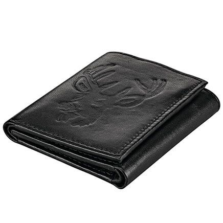Genuine Leather Animal Embossed Wallet-375578