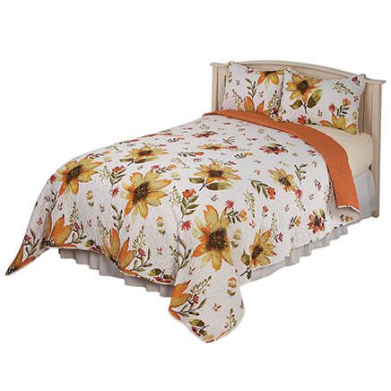 3-Piece Sunflower Bedspread Set by OakRidge™-375624