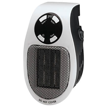 Plug-In Portable Mini Heater By LivingSURE™-375850