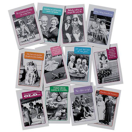 Funny Fotos Assorted Birthday Cards, Set of 12-375961