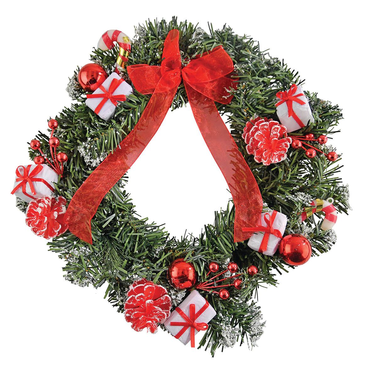 12" Christmas Wreath + '-' + 376021