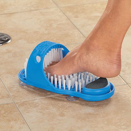 Foot Washing Brush with Foot File-376126