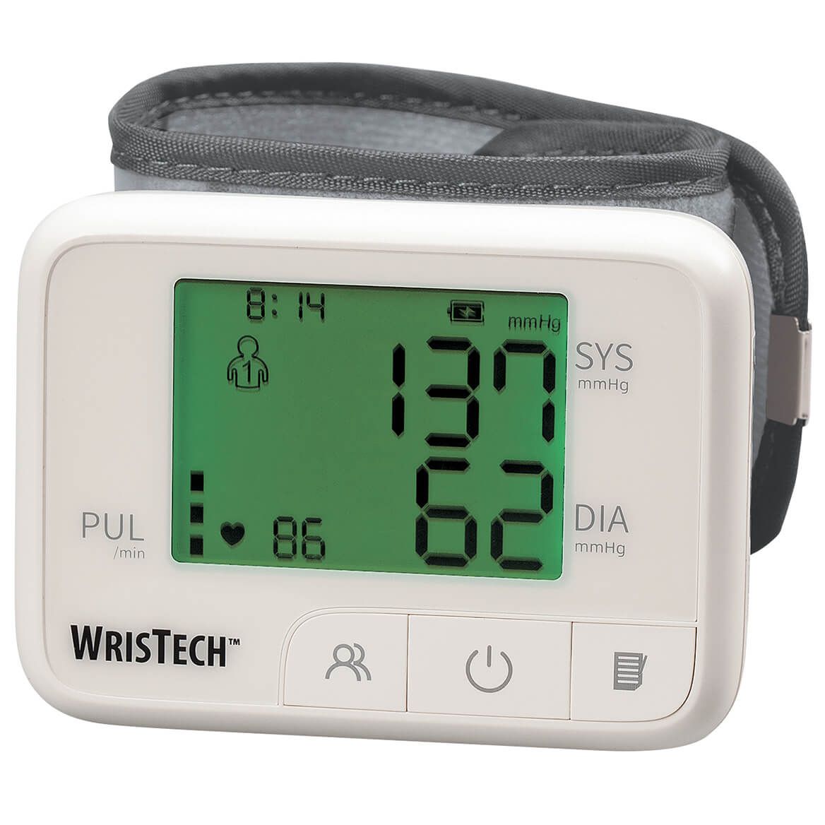 Talking Color-Coded Wrist Blood Pressure Machine + '-' + 376391