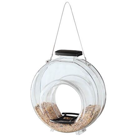 Large Clear Fly-Through Birdfeeder-376434