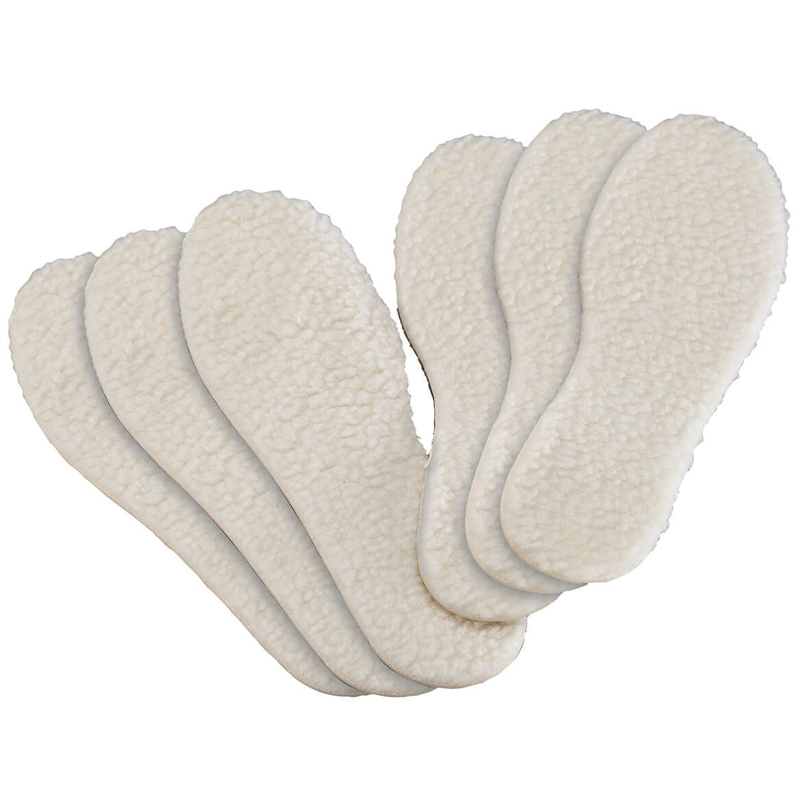 Fuzzy Insoles, Set of 3 Pair + '-' + 376541