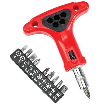 T-Handle Ratchet Driver Set By LivingSURE™-376560