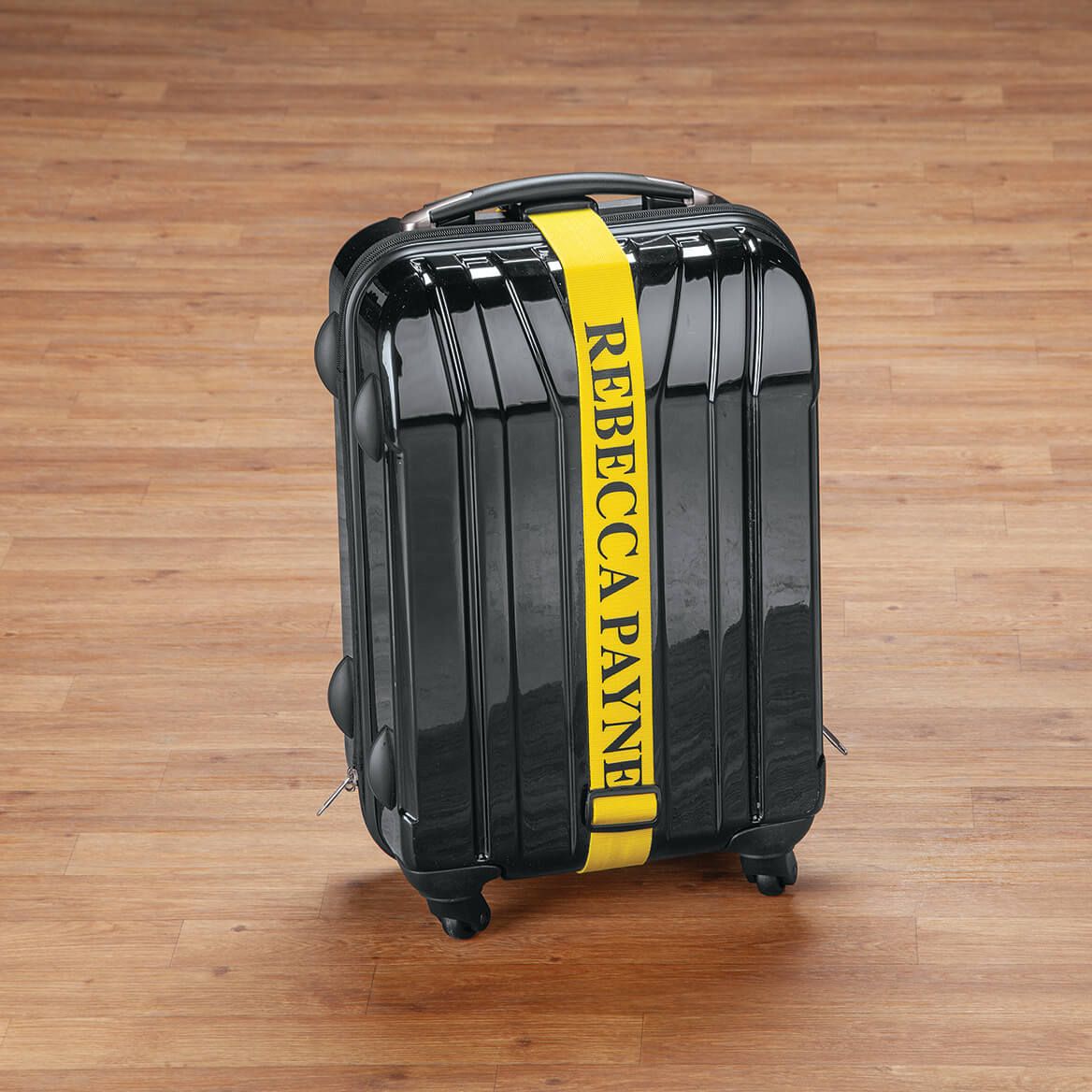 Personalized Yellow Luggage Strap + '-' + 376746