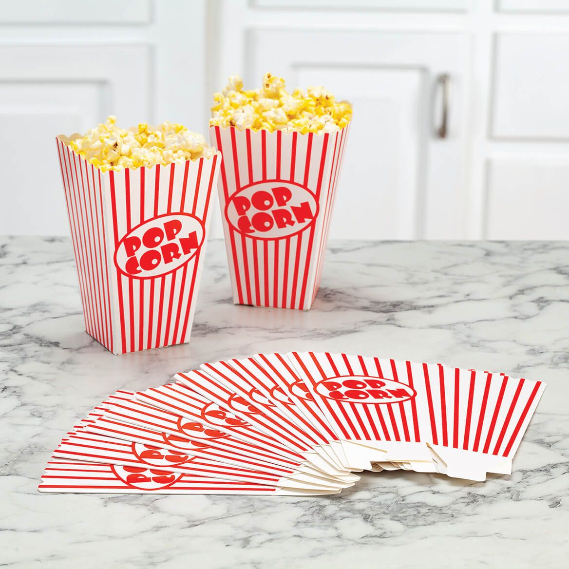 Disposable Popcorn Boxes, Set of 12 + '-' + 376765