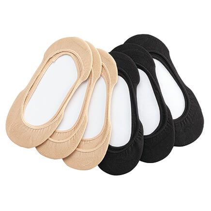 Micro Liner Socks with Grippers, 6 Pair-376947
