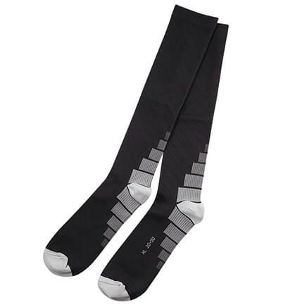 Unisex Knee-High Compression Socks 20-30 mmHg by Silver Steps™-376950