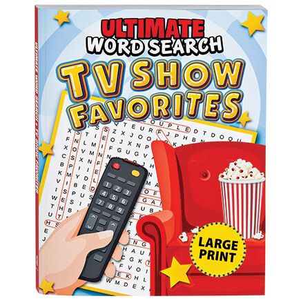TV Show Favorites Ultimate Large Print Word Search-377014