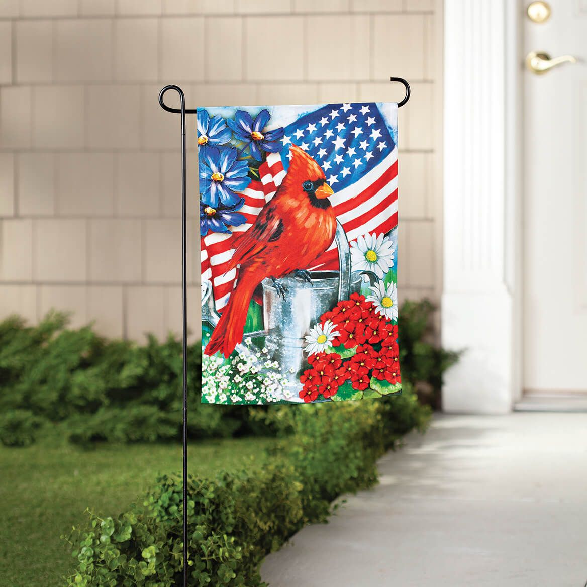 Patriotic Cardinal Garden Flag by Fox River™ Creations + '-' + 377026