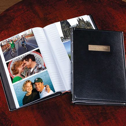 Personalized Leather Memo Album-377052