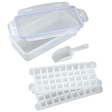 Ice Cube Trays with Container and Scoop-377100