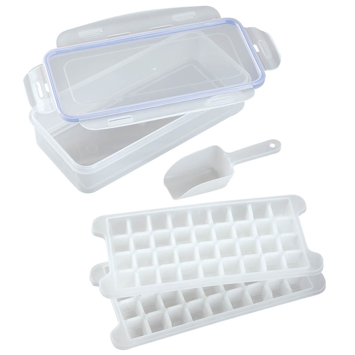 Ice Cube Trays with Container and Scoop + '-' + 377100