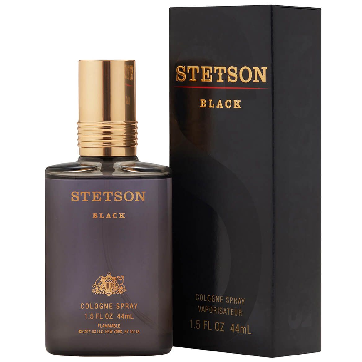 Stetson Black for Men Cologne Spray, 1.5  oz. + '-' + 377322