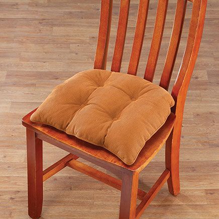 Corduroy Tufted Chair Pad by OakRidge™-377348