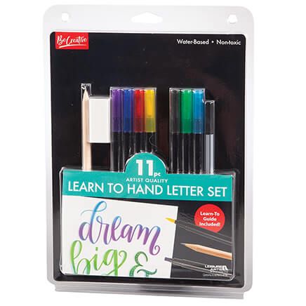 Leisure Arts 11-Piece Learn to Hand Letter Set-377403