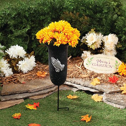View product details for Praying Hands Memorial Vase by Fox River™ Creations