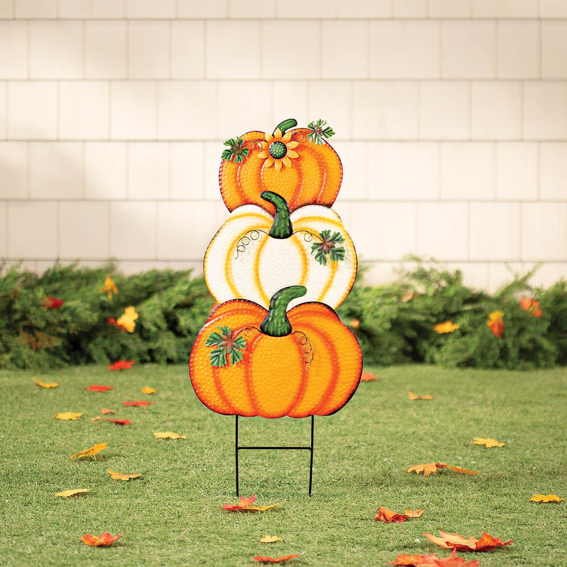 Stacked Pumpkins Metal by Fox River™ Creations + '-' + 377469