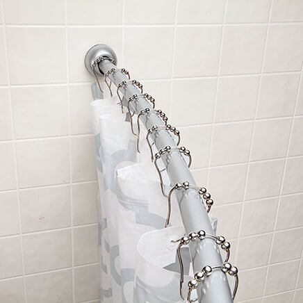 Curved Mountable Shower Rod, 40"-64"-377600