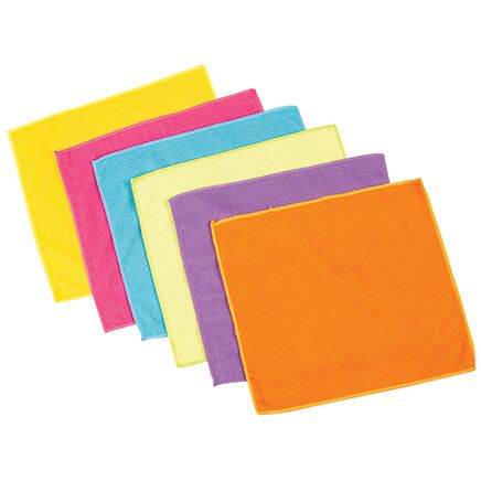 Multi-Purpose Microfiber Cloths, 6 Count-377611