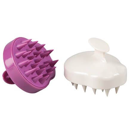 Wet/Dry Scalp Massagers, Set of 2-377714