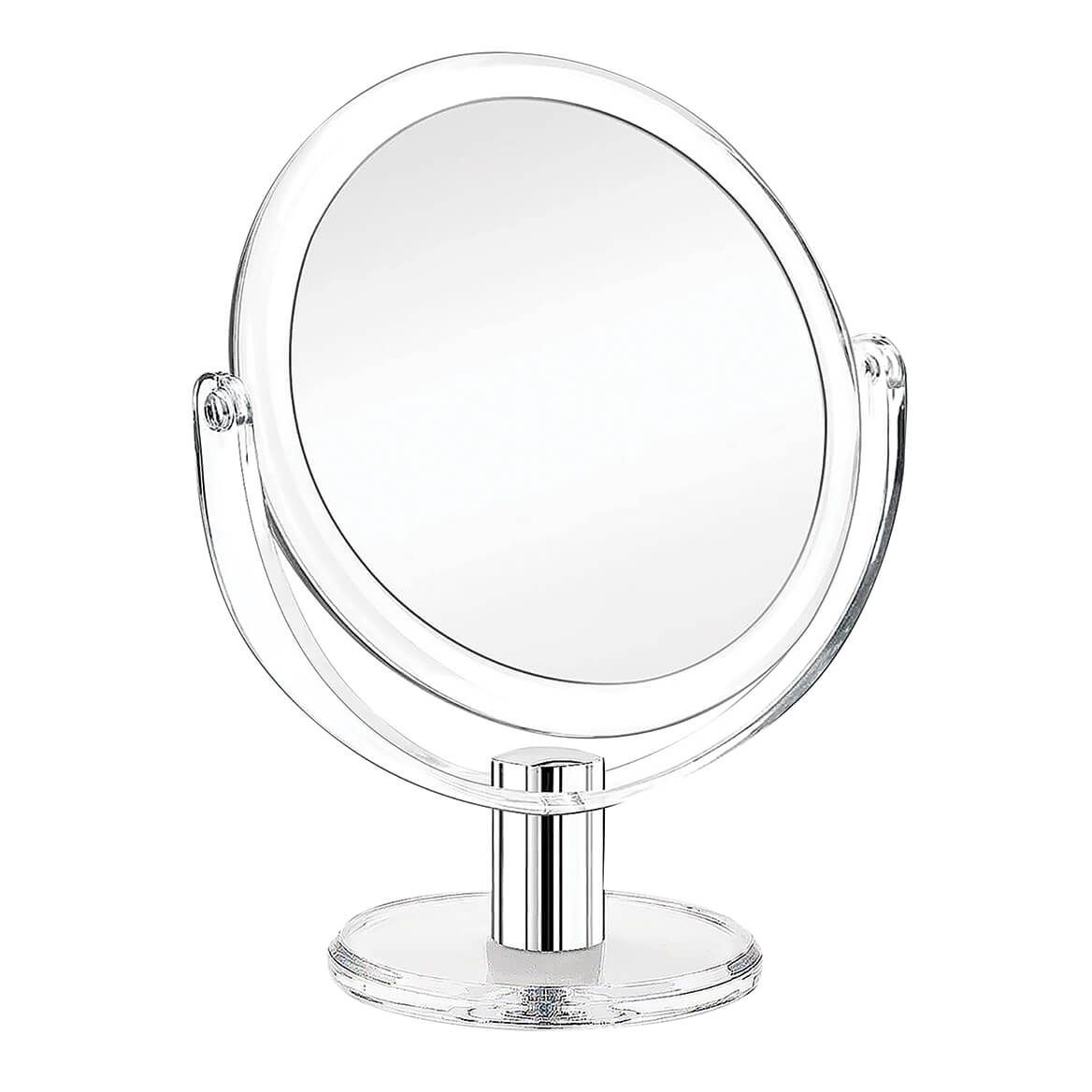 Dual-Sided Round Stand-Up Vanity Mirror + '-' + 377722