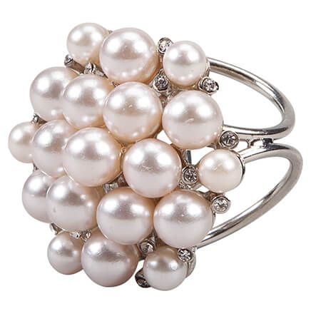 Pearl Scarf Ring-377830