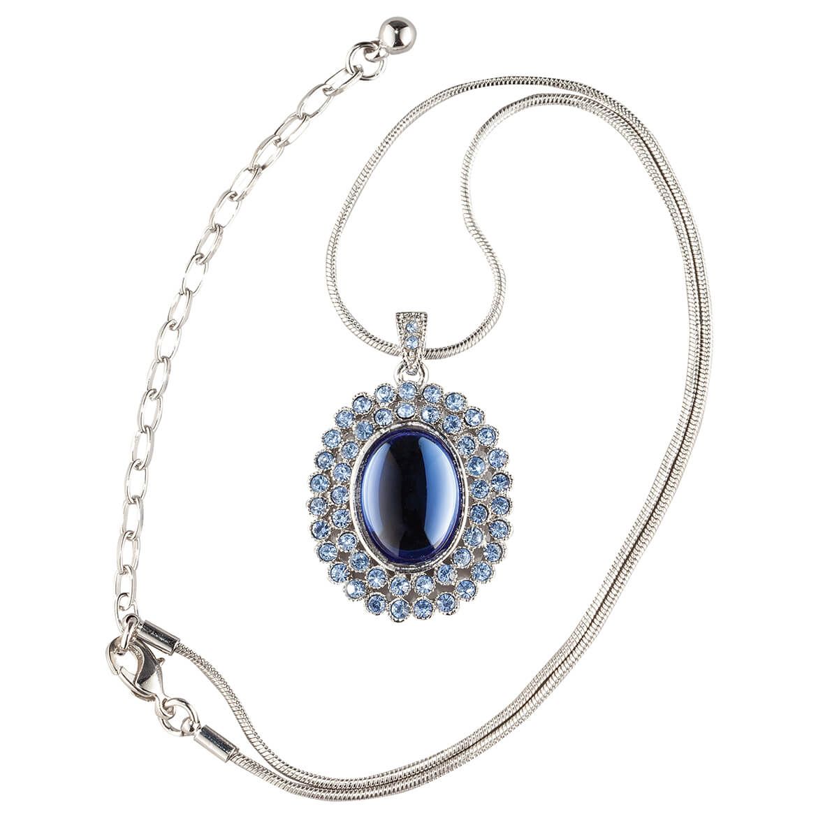 Blue Stone Necklace + '-' + 377831