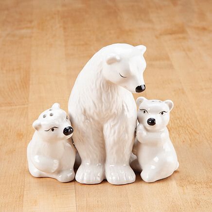 3-Piece Polar Bear Salt and Pepper Shaker Set-377844