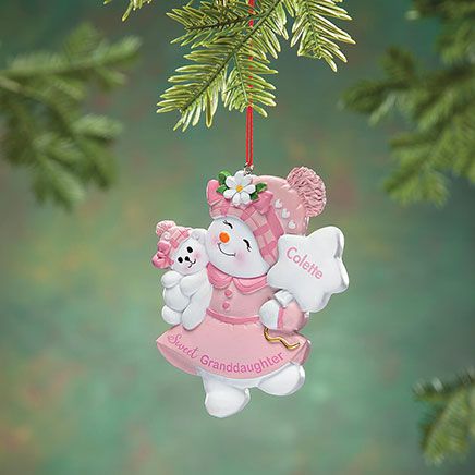 Personalized Sweet Granddaughter Ornament-377942