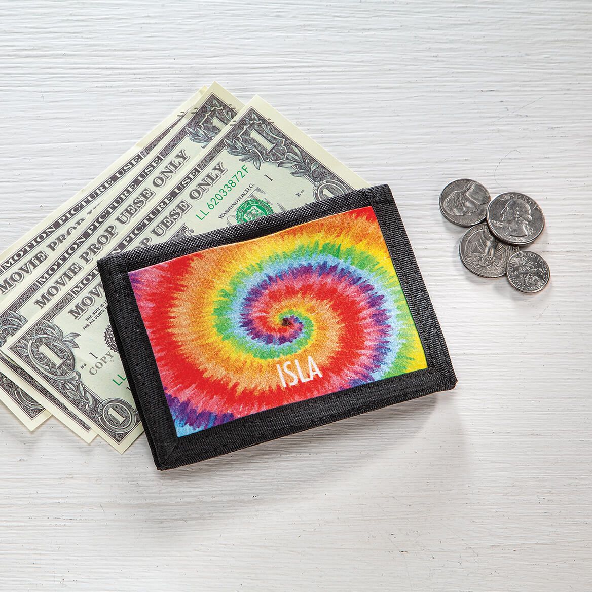 Personalized Tie Dye Kid's Wallet + '-' + 378002