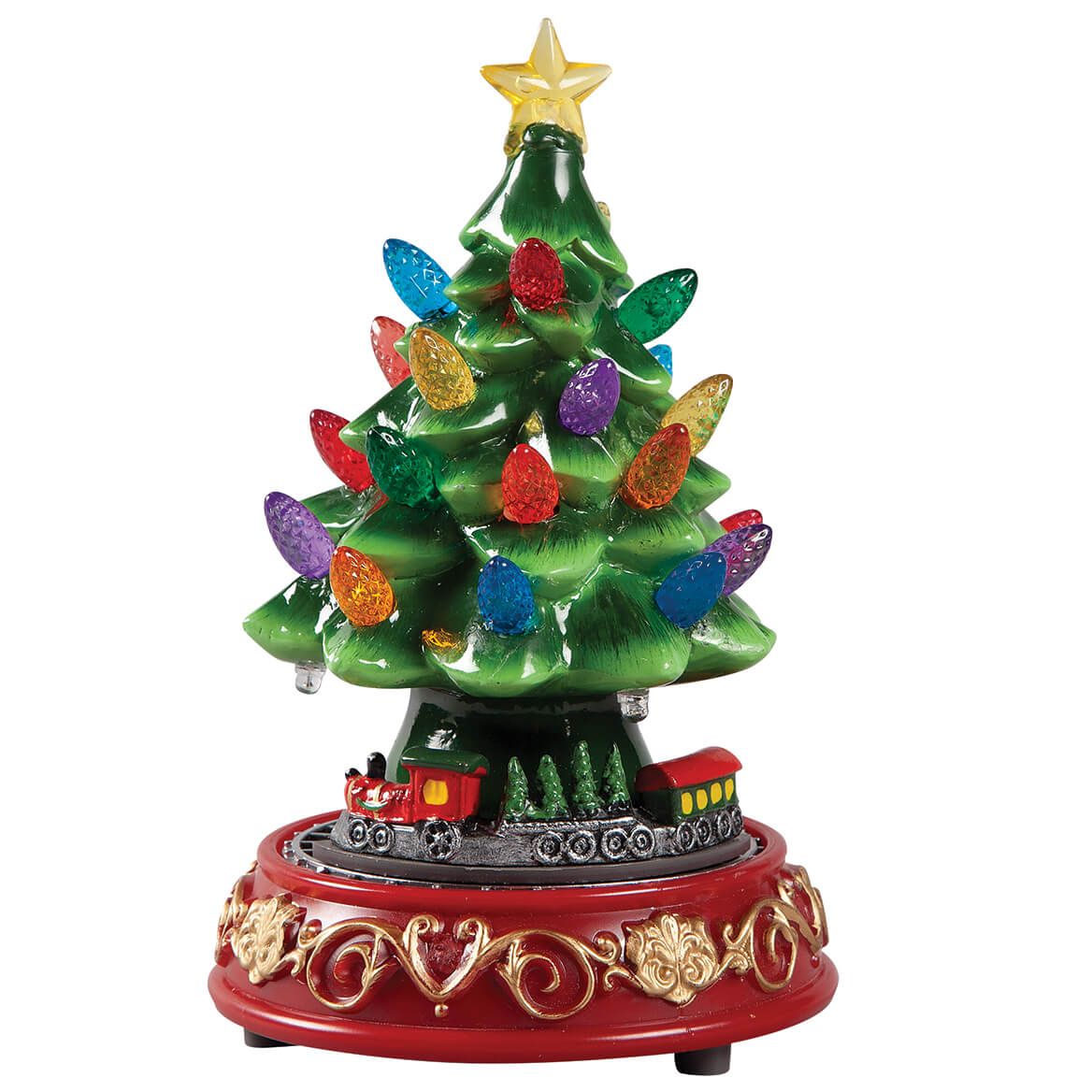 Musical Ceramic Tree with Train by Holiday Peak™ + '-' + 378022