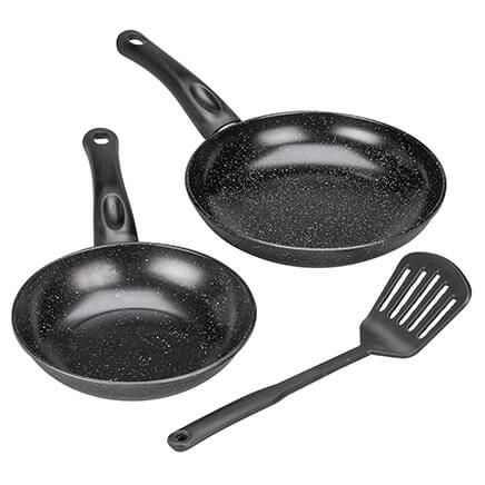 2-Piece Frying Pan Set with Turner Spatula by Chef's Pride™-378066