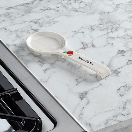 Personalized Apple Spoon Rest-378132