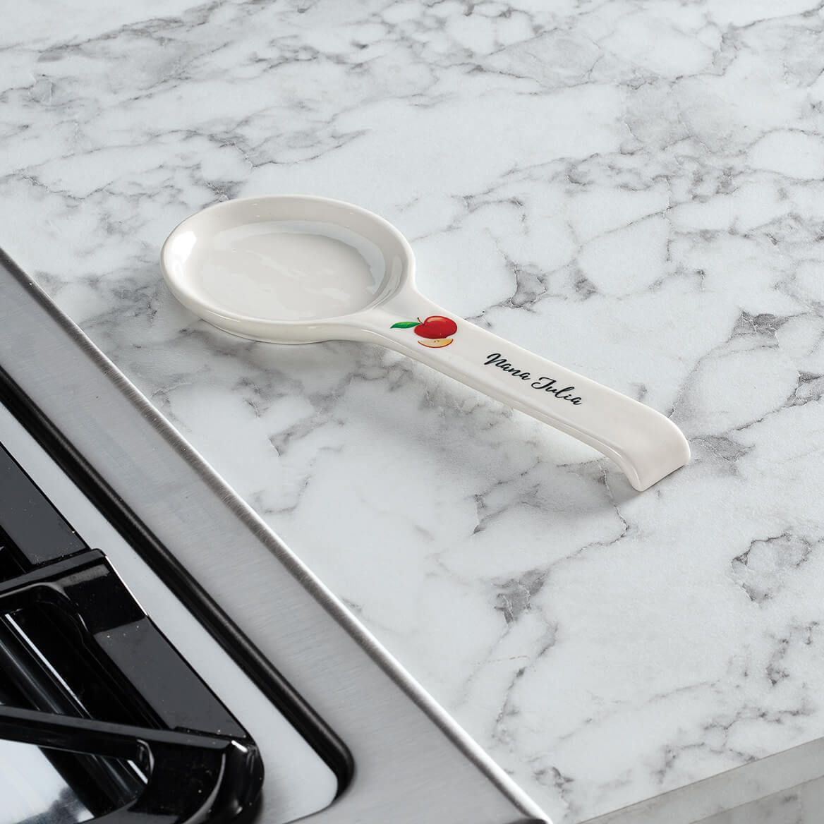 Personalized Apple Spoon Rest + '-' + 378132
