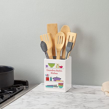 Personalized Kitchen Design Square Crock-378139