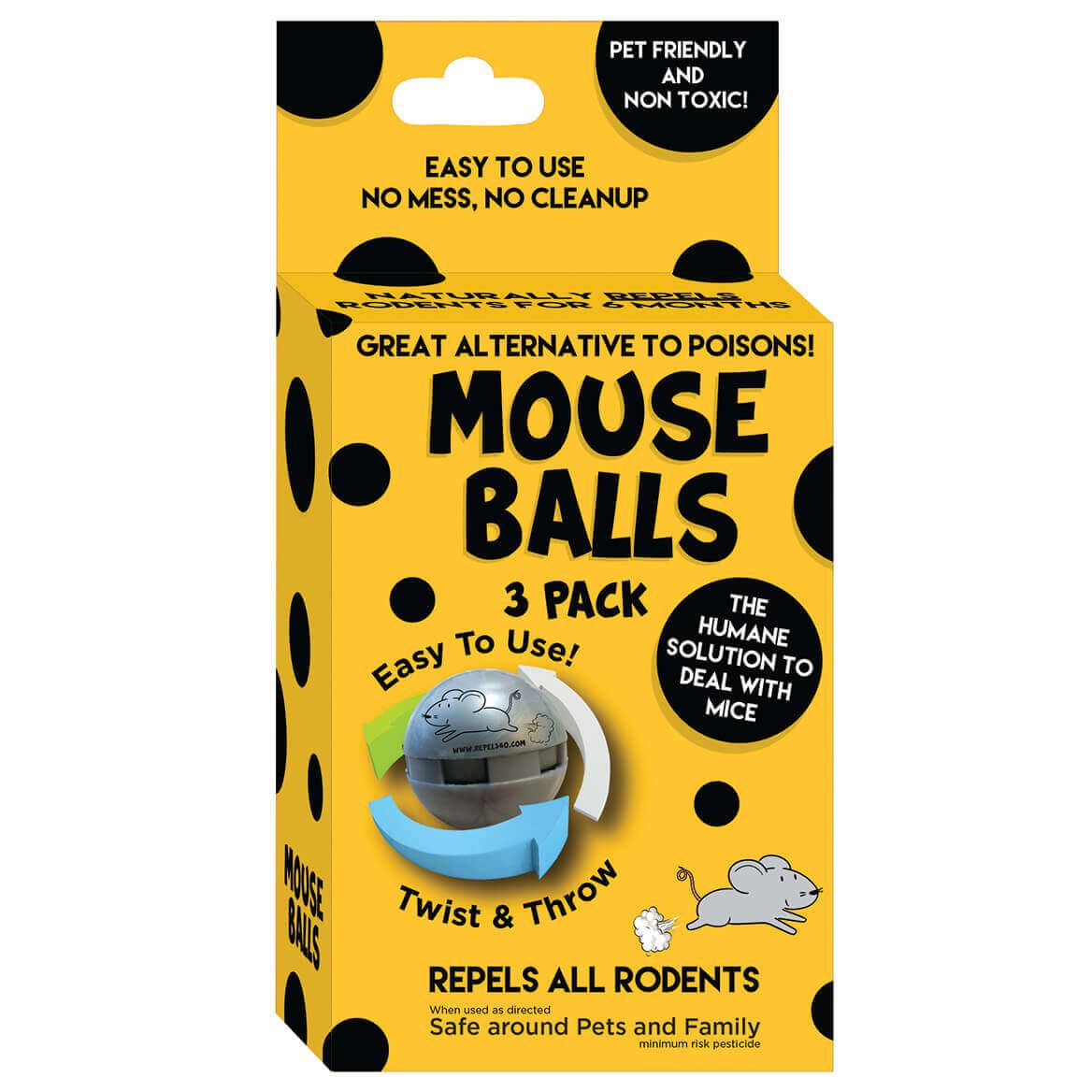 Mouse Balls, Set of 6 + '-' + 378200