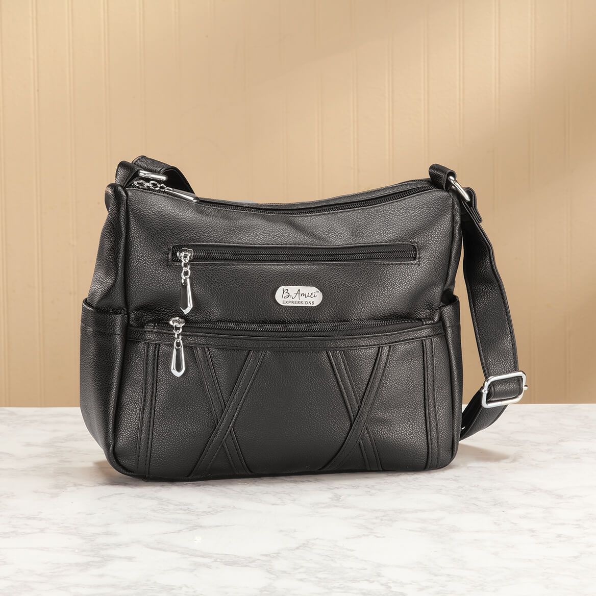 B. Amici™ Expressions Convertible Shoulder Hobo Bag + '-' + 378555