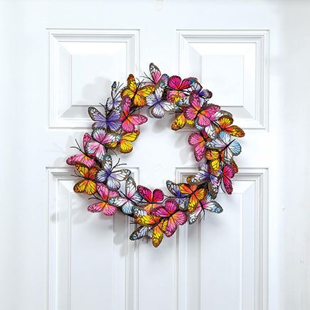 Butterflies Wreath by OakRidge™-378586