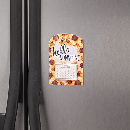 Hello Sunshine Mini Magnetic Calendar-378621