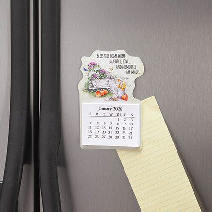 Bountiful Garden Large Magnetic Calendar-378622