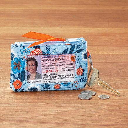 Quilted Zip ID Case-378637