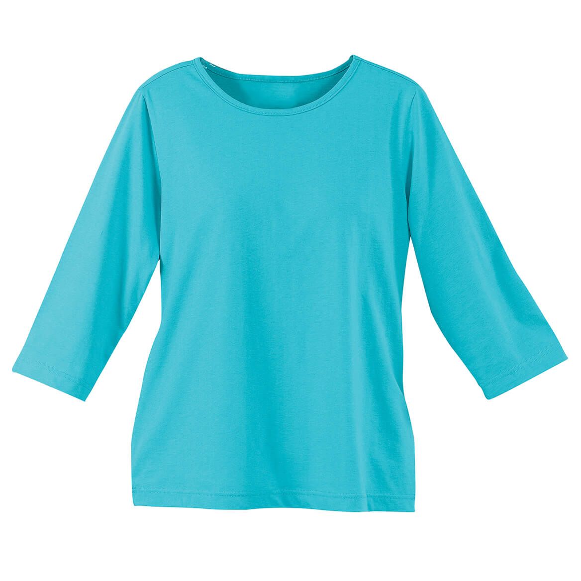 Women's Three-Quarter Sleeve Knit Top + '-' + 378917