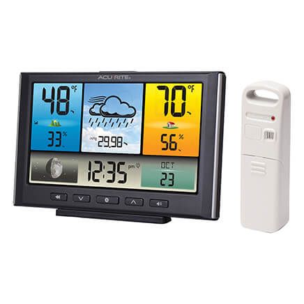 Digital Color Indoor Outdoor Weather Station-378923