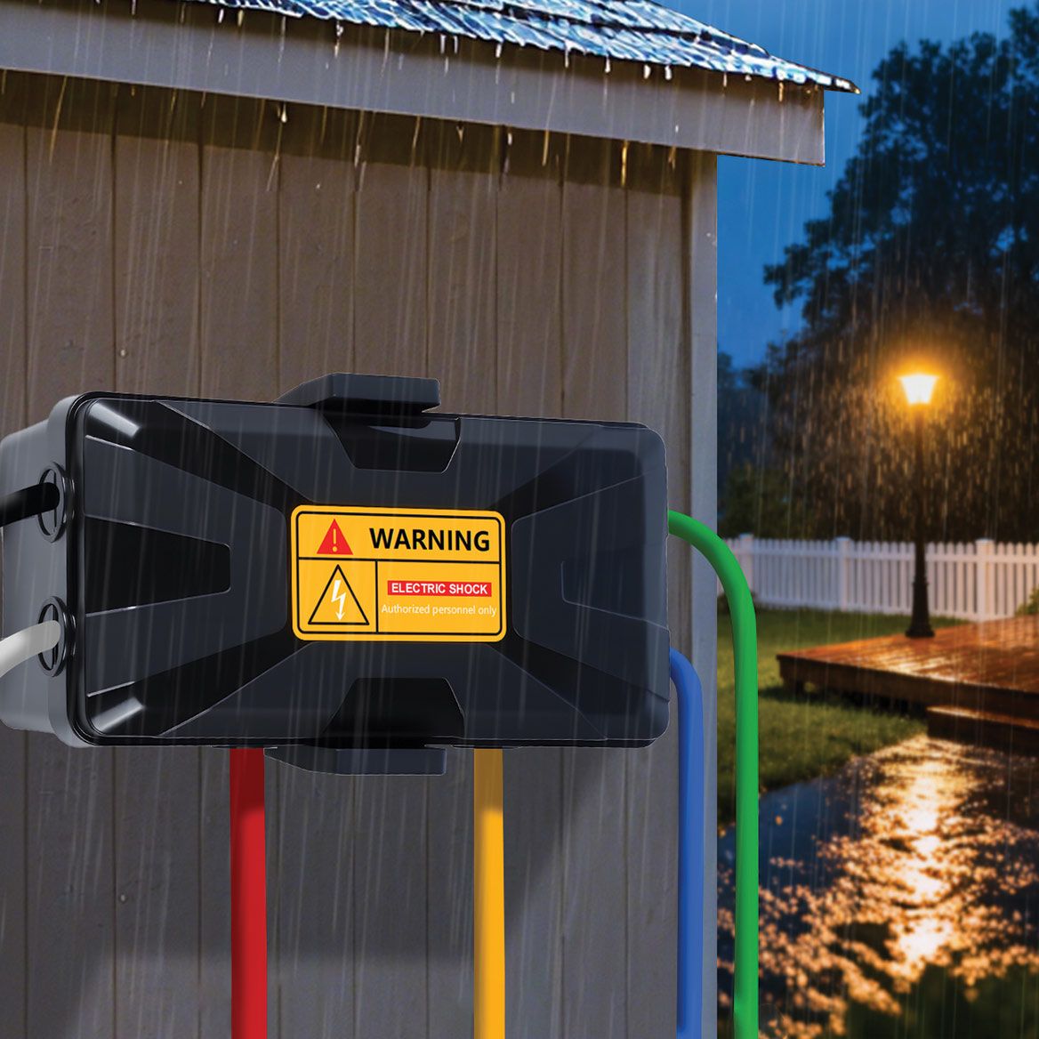 Outdoor Electrical Box By LivingSURE™ + '-' + 379204