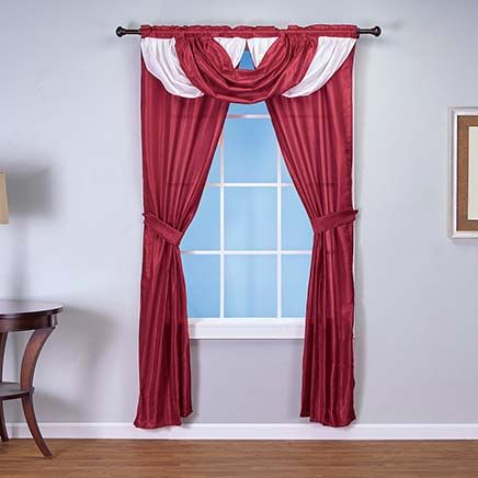 View product details for 5-Piece Monte Carlo Window Curtain Set